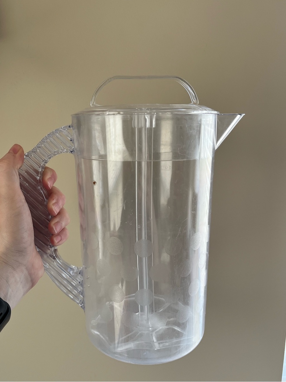 Pampered Chef Half Gallon Plastic Pitcher